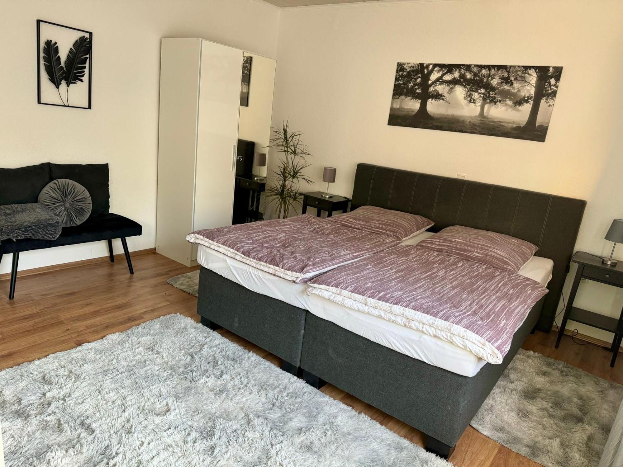 Kurstadt Apt Moderne 2Zkb Balkon-Pkw- Stellplatz Check-In 7-24 H Bad Nauheim Extérieur photo